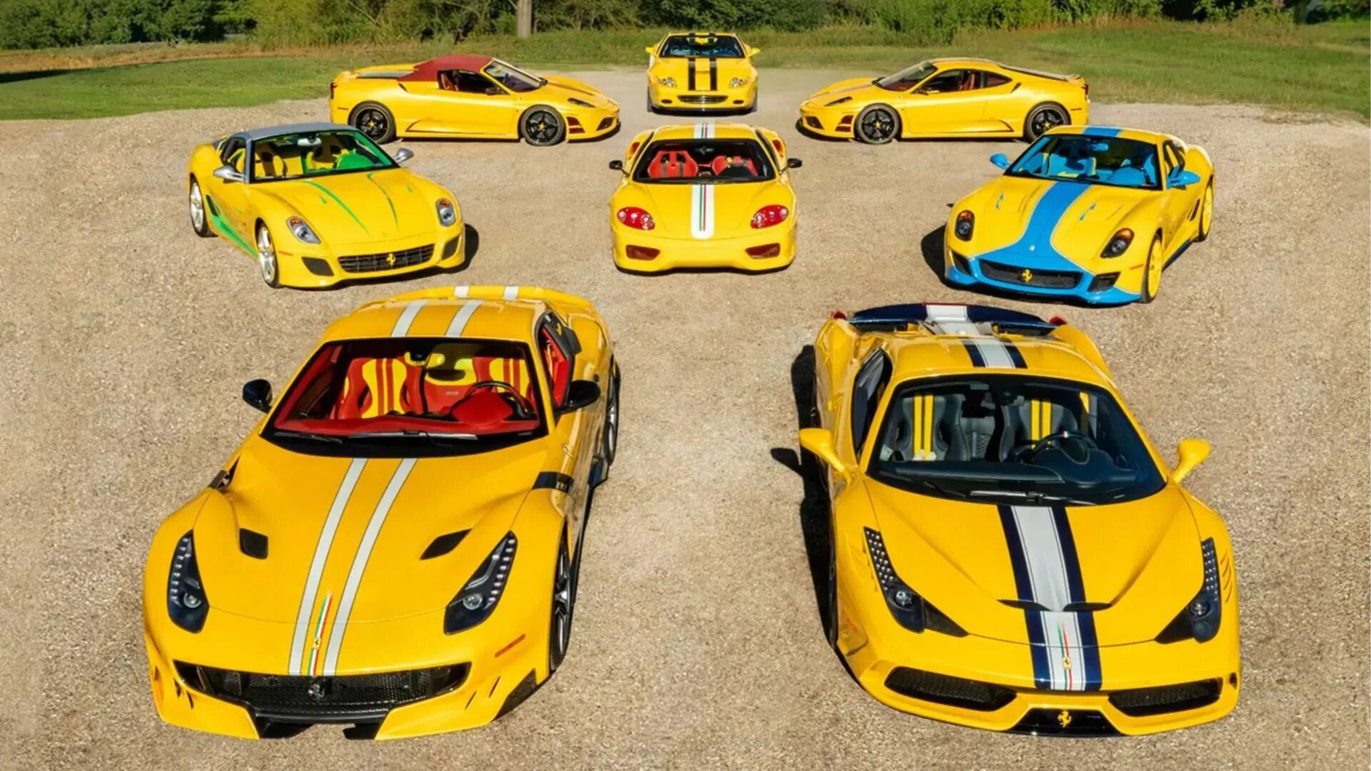 Коллекцию из 46 редких Ferrari пустят с молотка