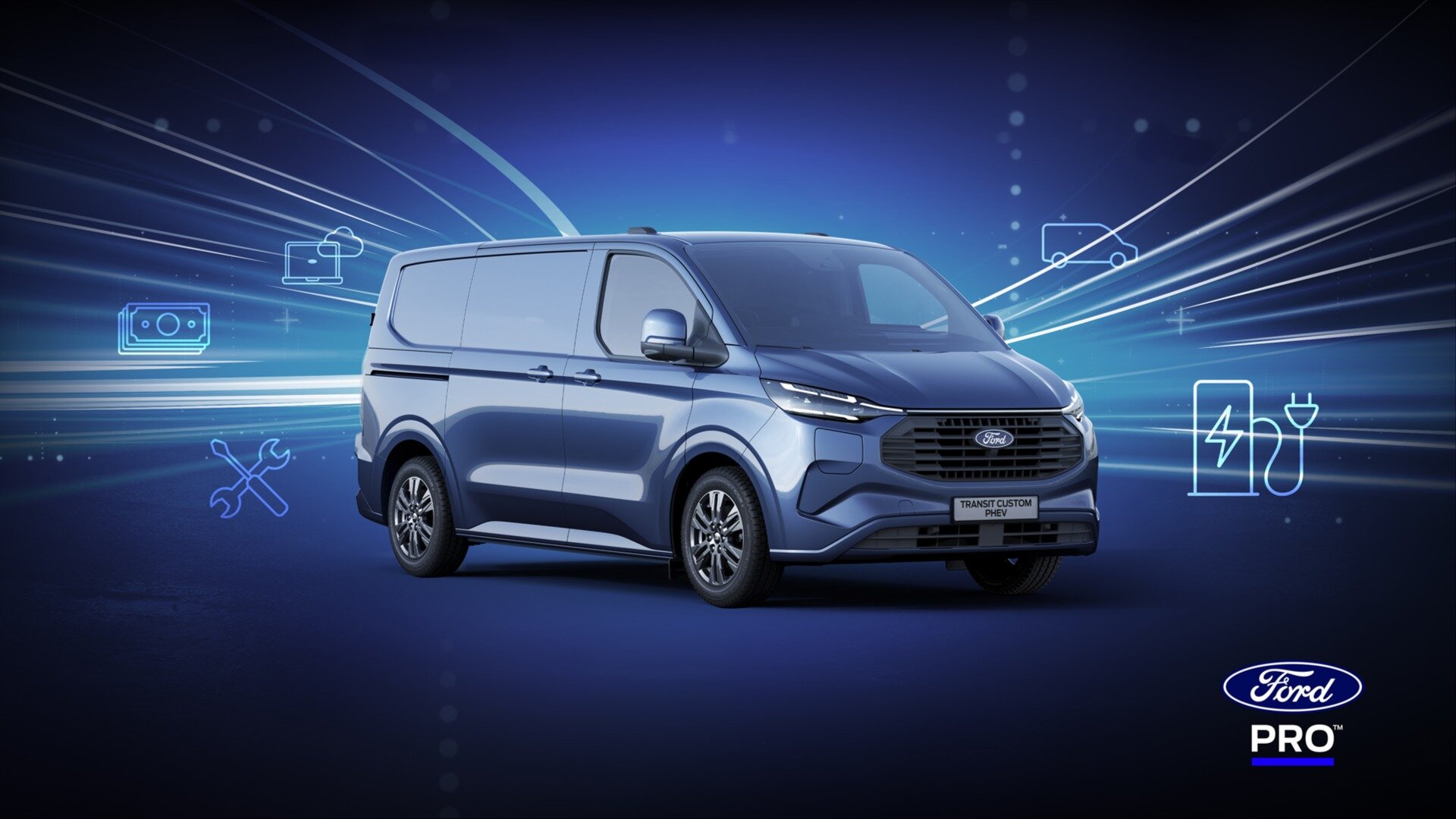 Новый Ford Transit Custom стал гибридом и впервые получил полный привод