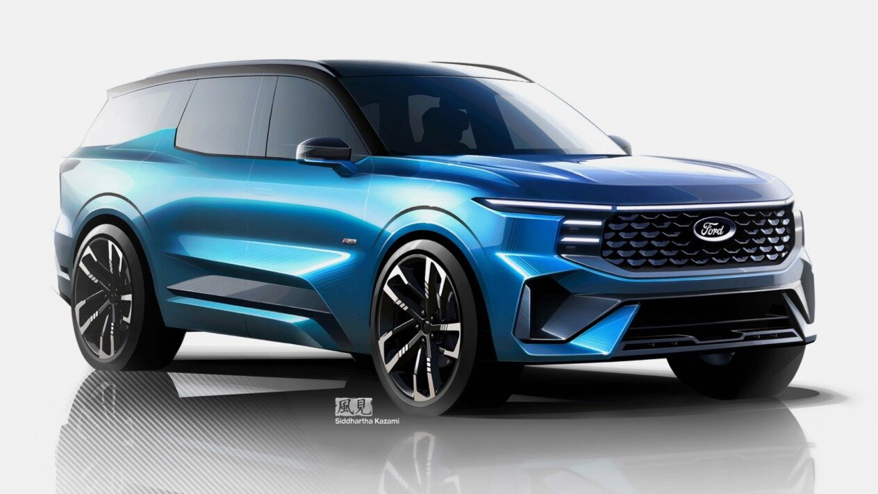 Ford готовит новый кроссовер больше Toyota Highlander: первые изображения