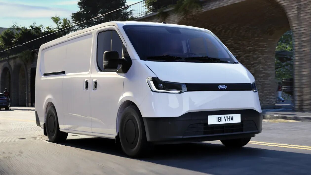 В Британии начали продавать электрический Ford Transit, созданный вместе с китайцами