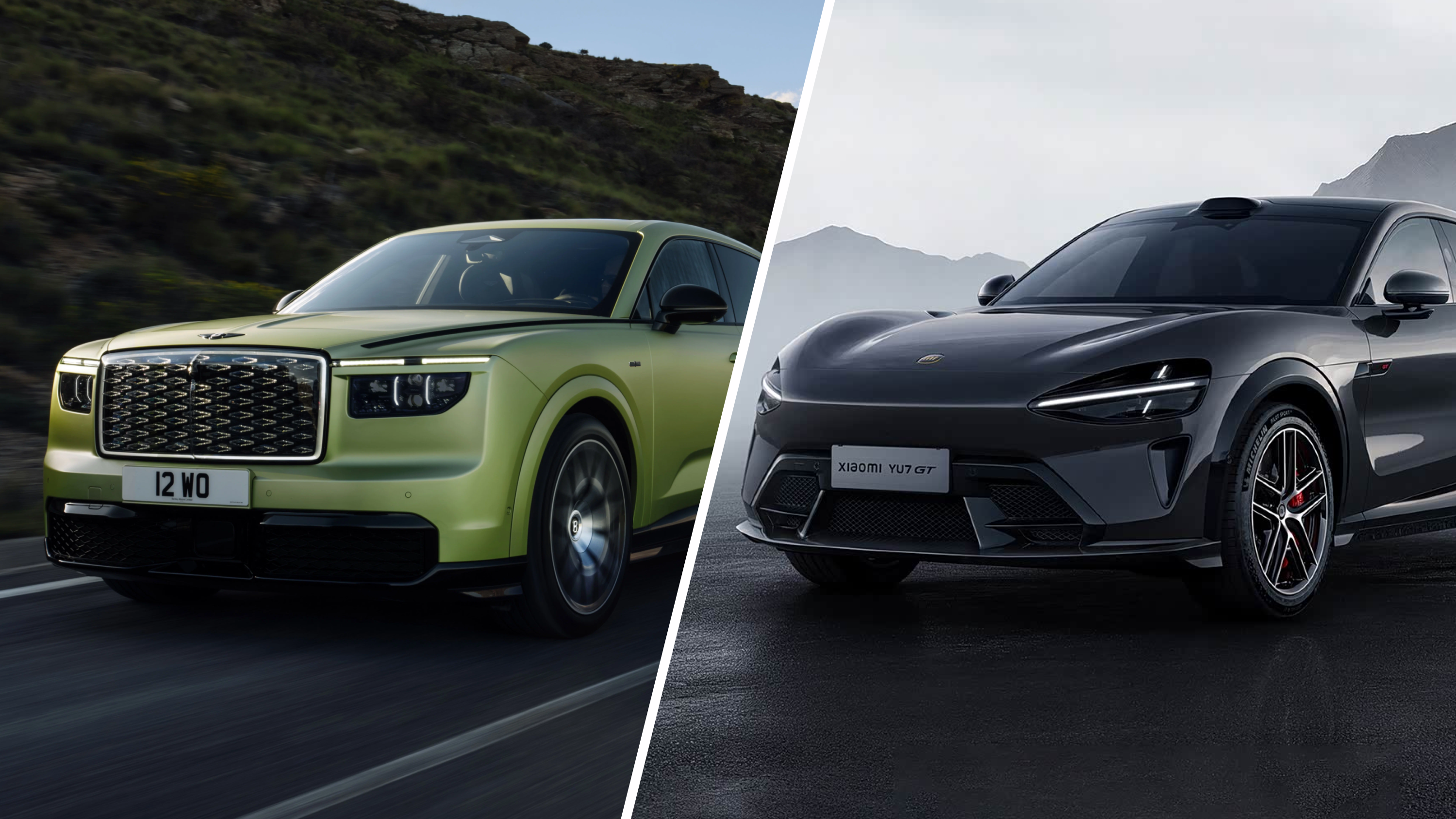 Новый Bentley Torcal против Xiaomi YU7: заочная битва элитных электрокроссоверов