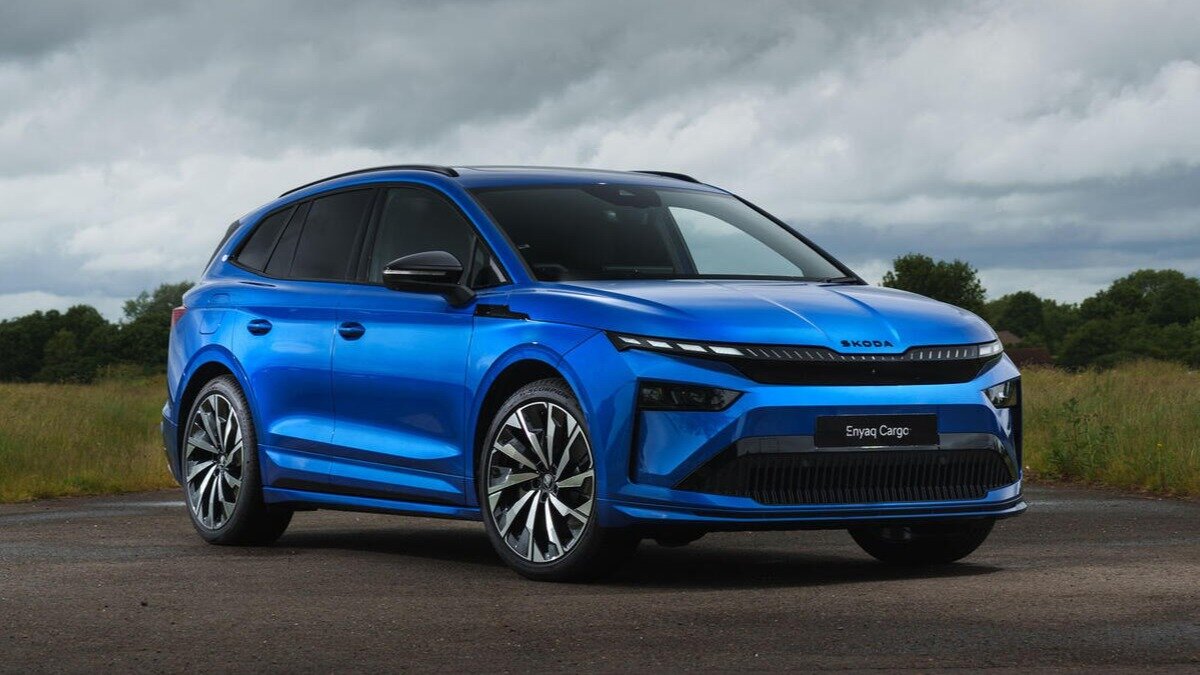 Электрический Skoda Enyaq обзавёлся грузовой версией с металлическим полом