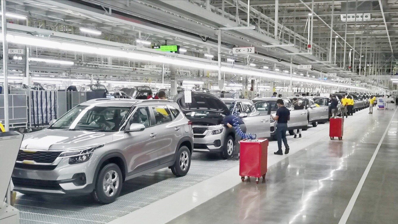 С индийского завода Kia незаметно украли 900 двигателей