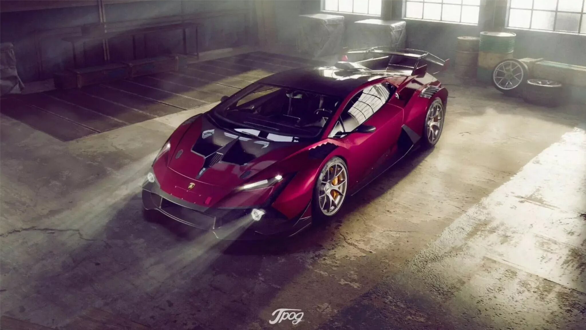 Шпионские фотографии нового Lamborghini оказались фейком