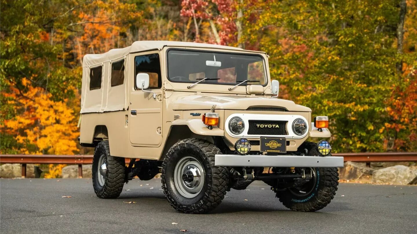48-летний Toyota Land Cruiser осовременили новыми мотором и подвеской