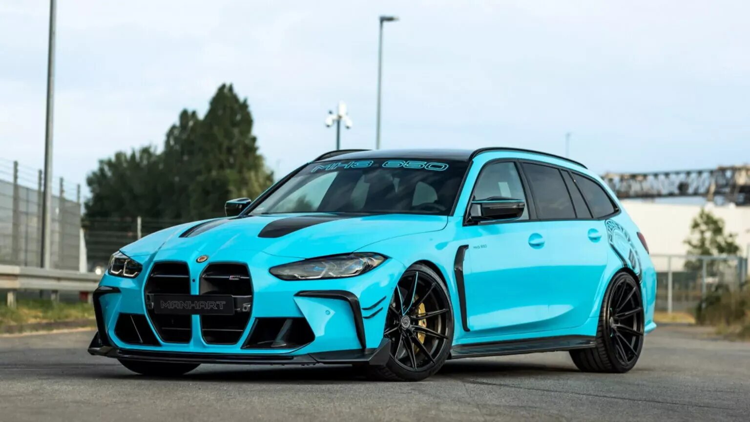 Ателье Manhart сделало универсал BMW M3 650-сильным