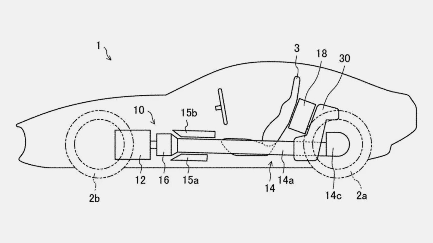Mazda запатентовала спорткар с роторным мотором