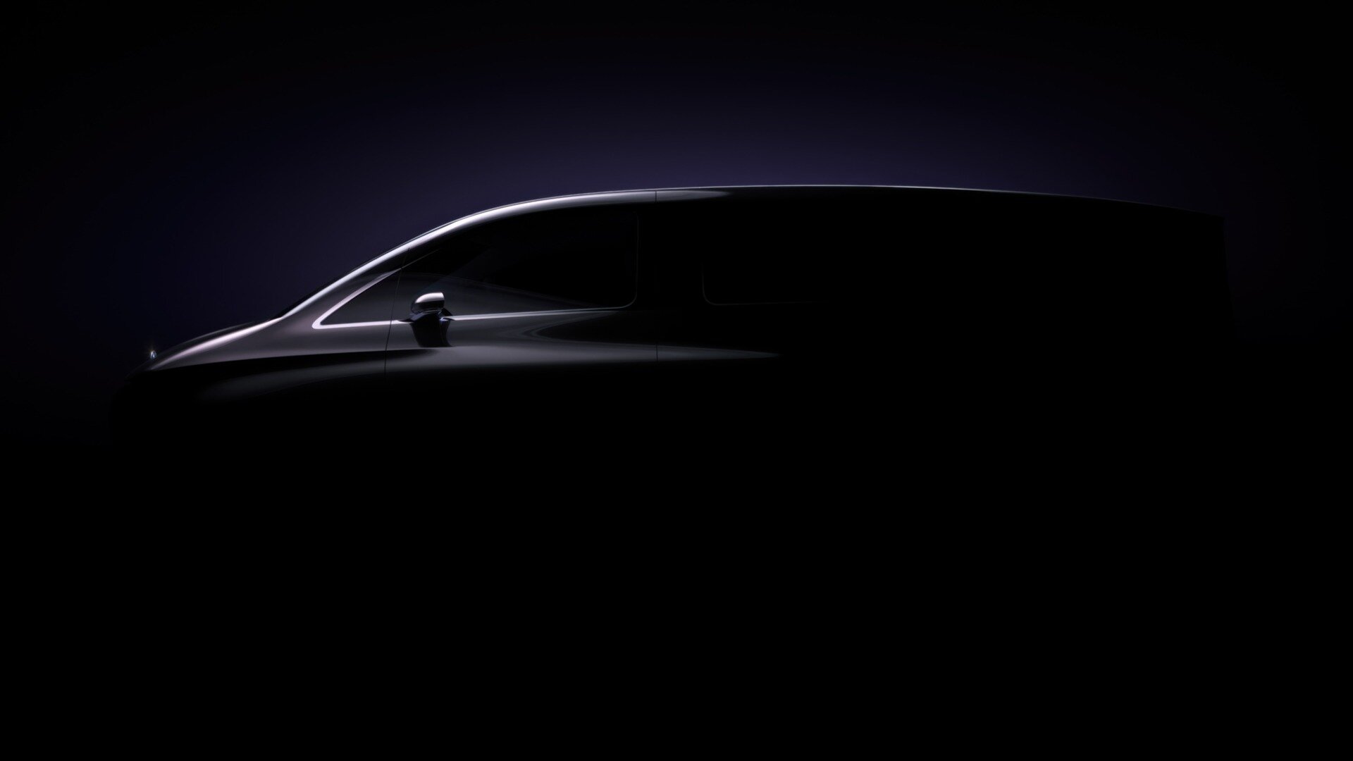 Новый электровэн от Mercedes-Benz: первое изображение
