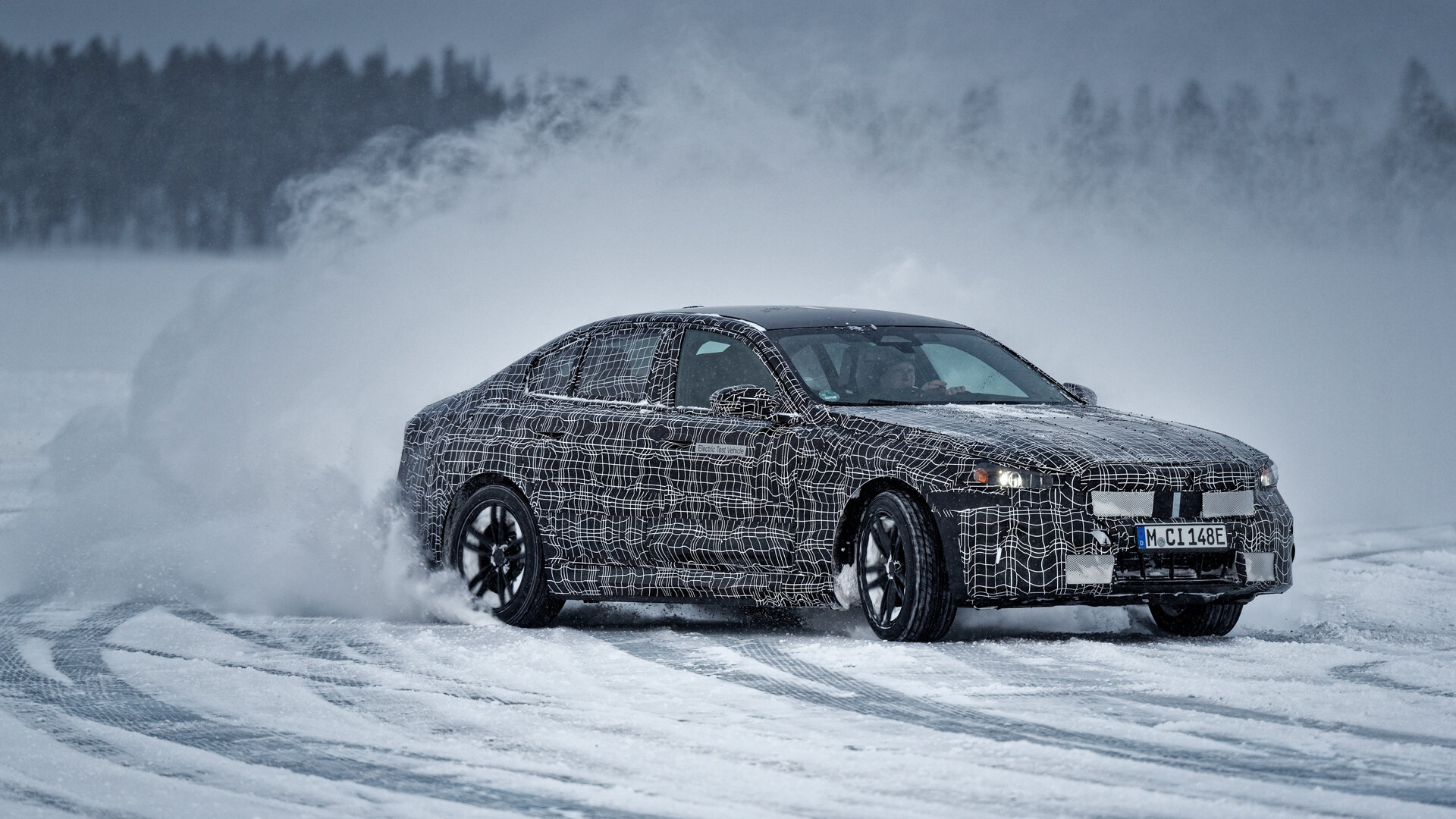 BMW объявила о завершении зимних испытаний электрической «пятёрки»