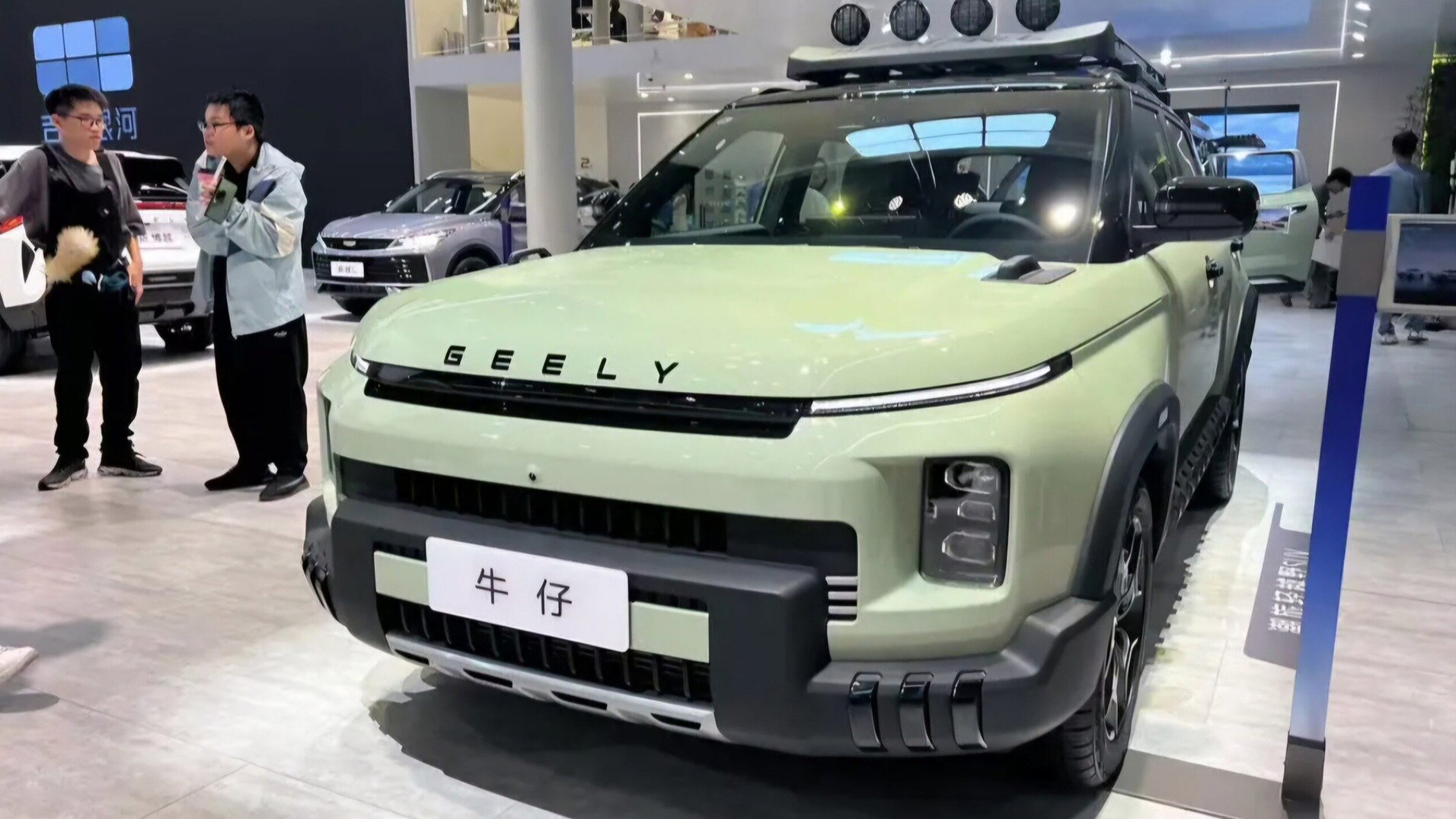 Внедорожный кроссовер Geely Cowboy получил ценник в Китае