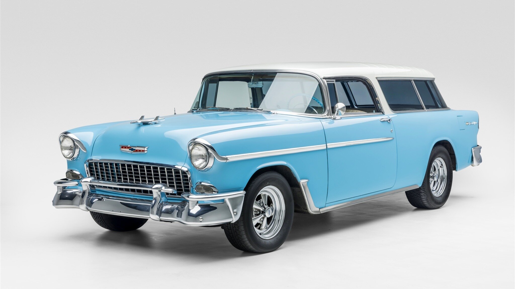 Chevrolet Bel Air Nomad 1955 года, принадлежавший Брюсу Уиллису, продают на аукционе