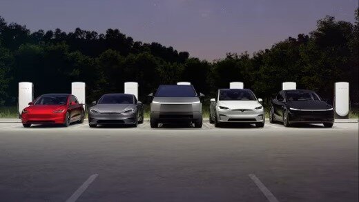 Продажи Tesla во всём мире упали, а в Китае выросли