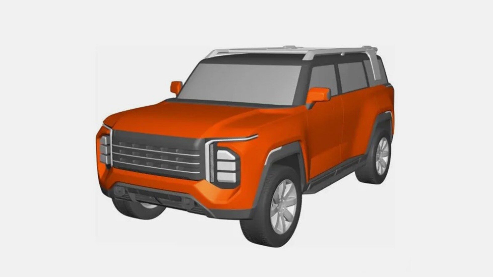 Новый рамный внедорожник от Chery рассекретили на патентах