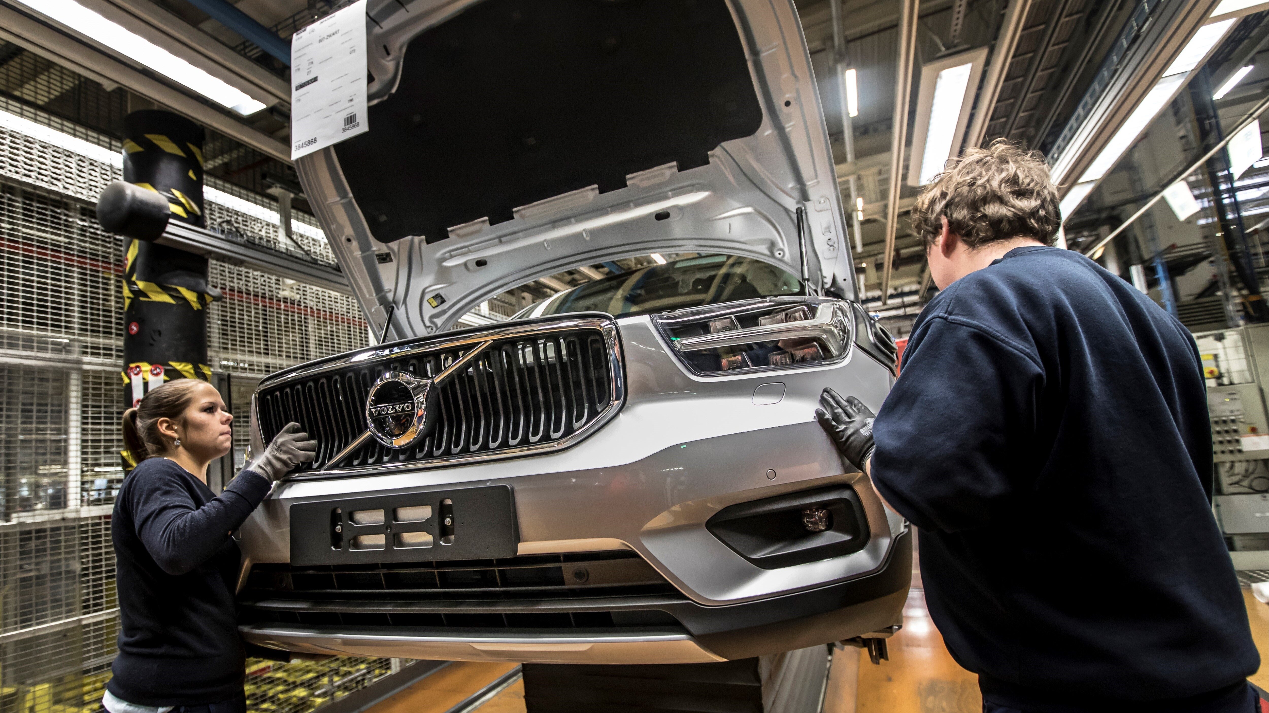 Volvo приостановит один из своих заводов из-за нехватки чипов
