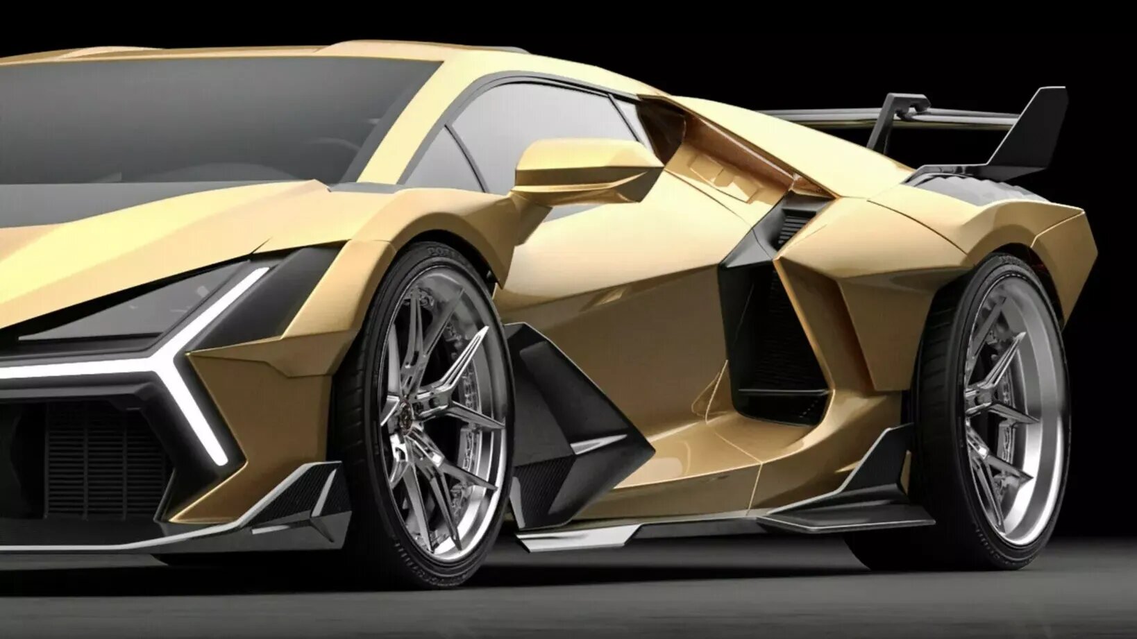 Тюнеры сделали Lamborghini Revuelto экстремально широким