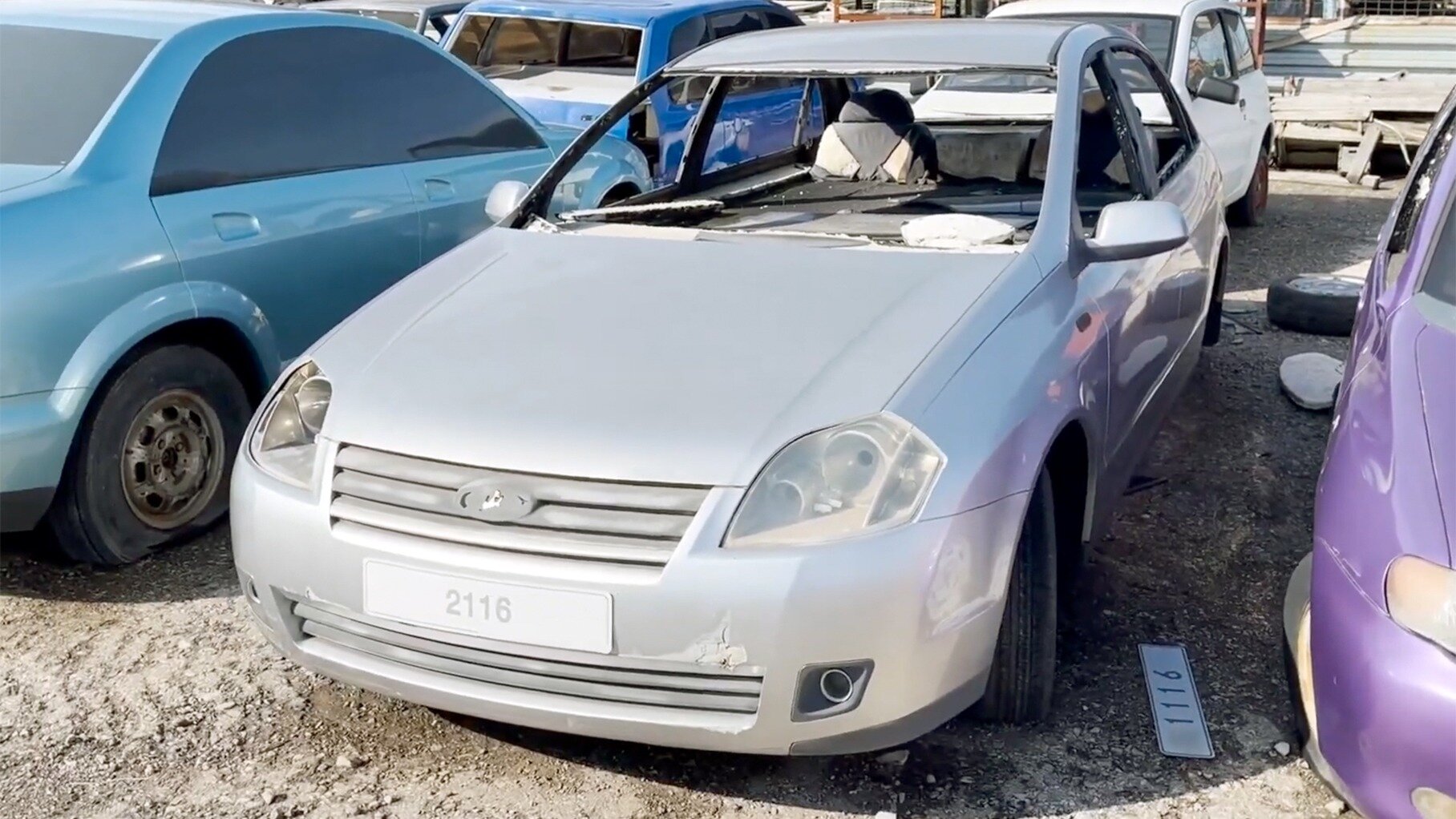 Коллекцию прототипов АвтоВАЗа нашли на свалке в плачевном состоянии