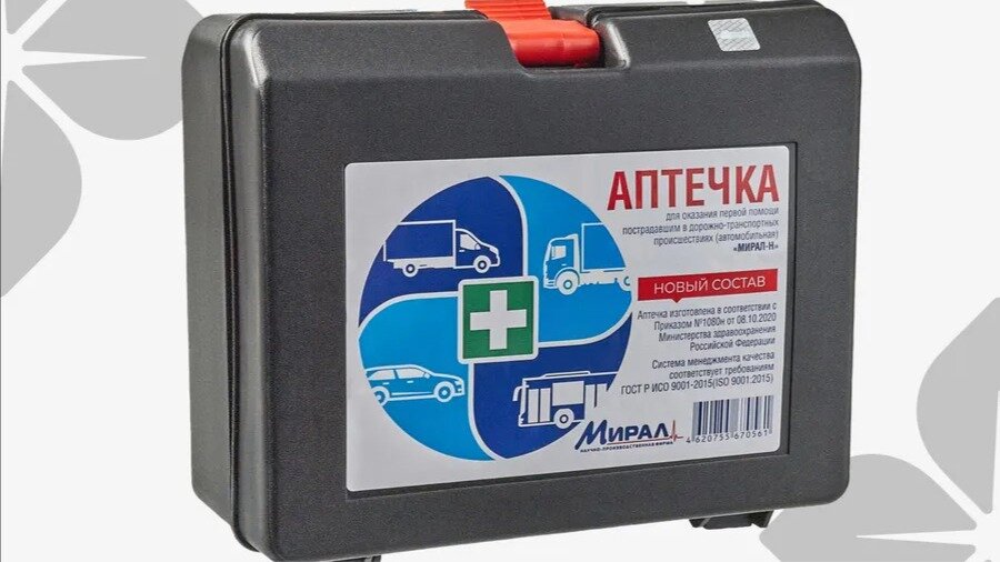 МВД готовит новые правила использования автомобильных аптечек