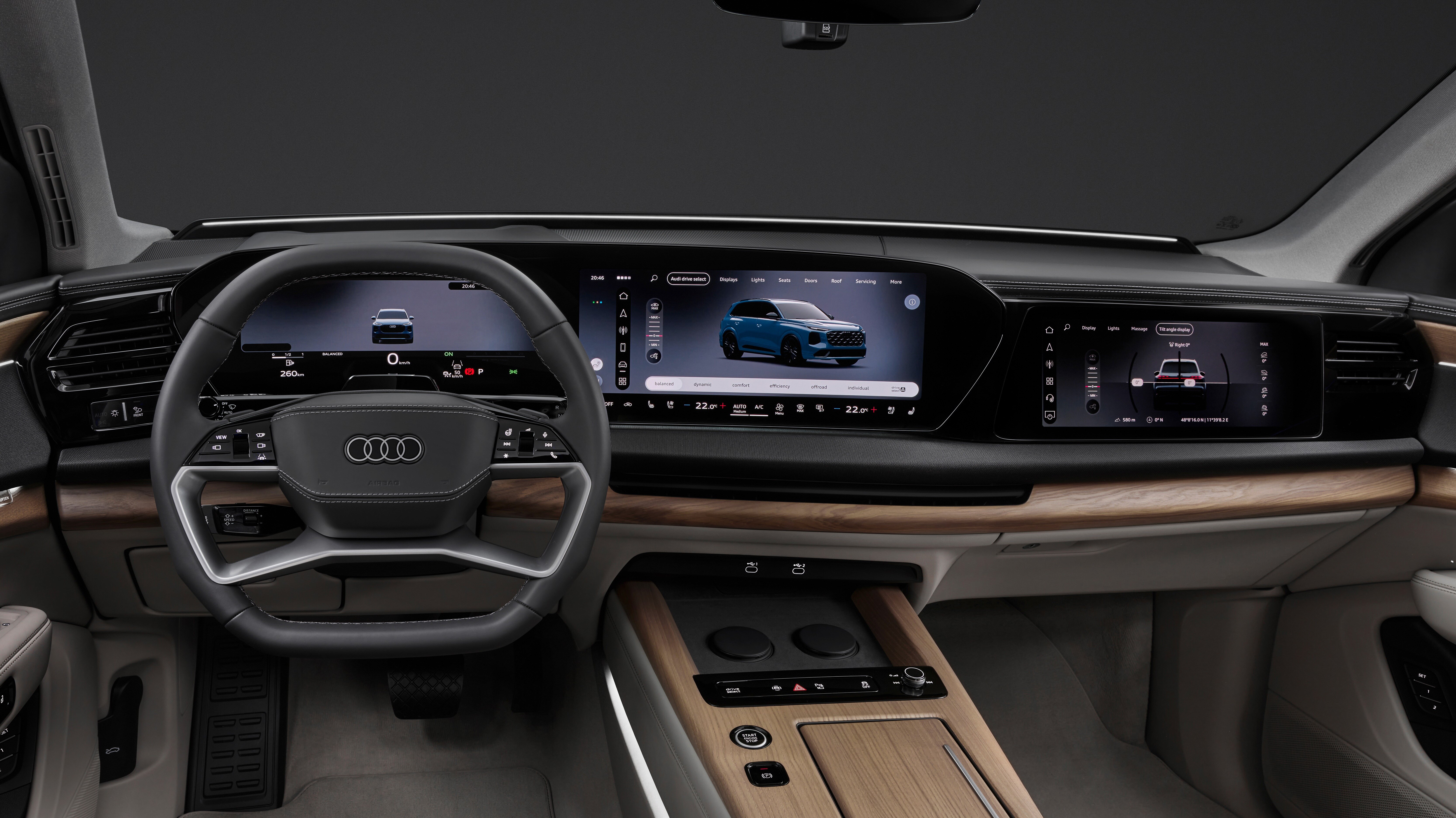 В салонах новых Audi будет больше кнопок, а экраны уменьшатся