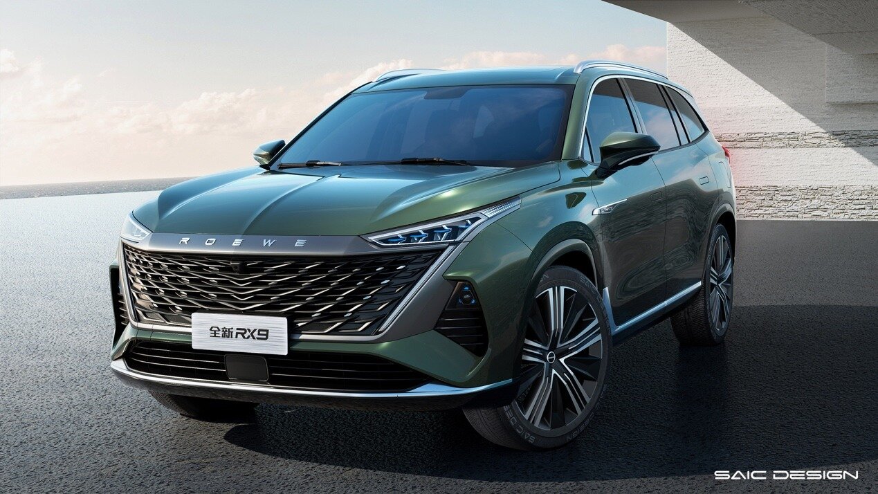 Представлен большой китайский кроссовер Roewe RX9: 47-дюймовый экран и турбомотор