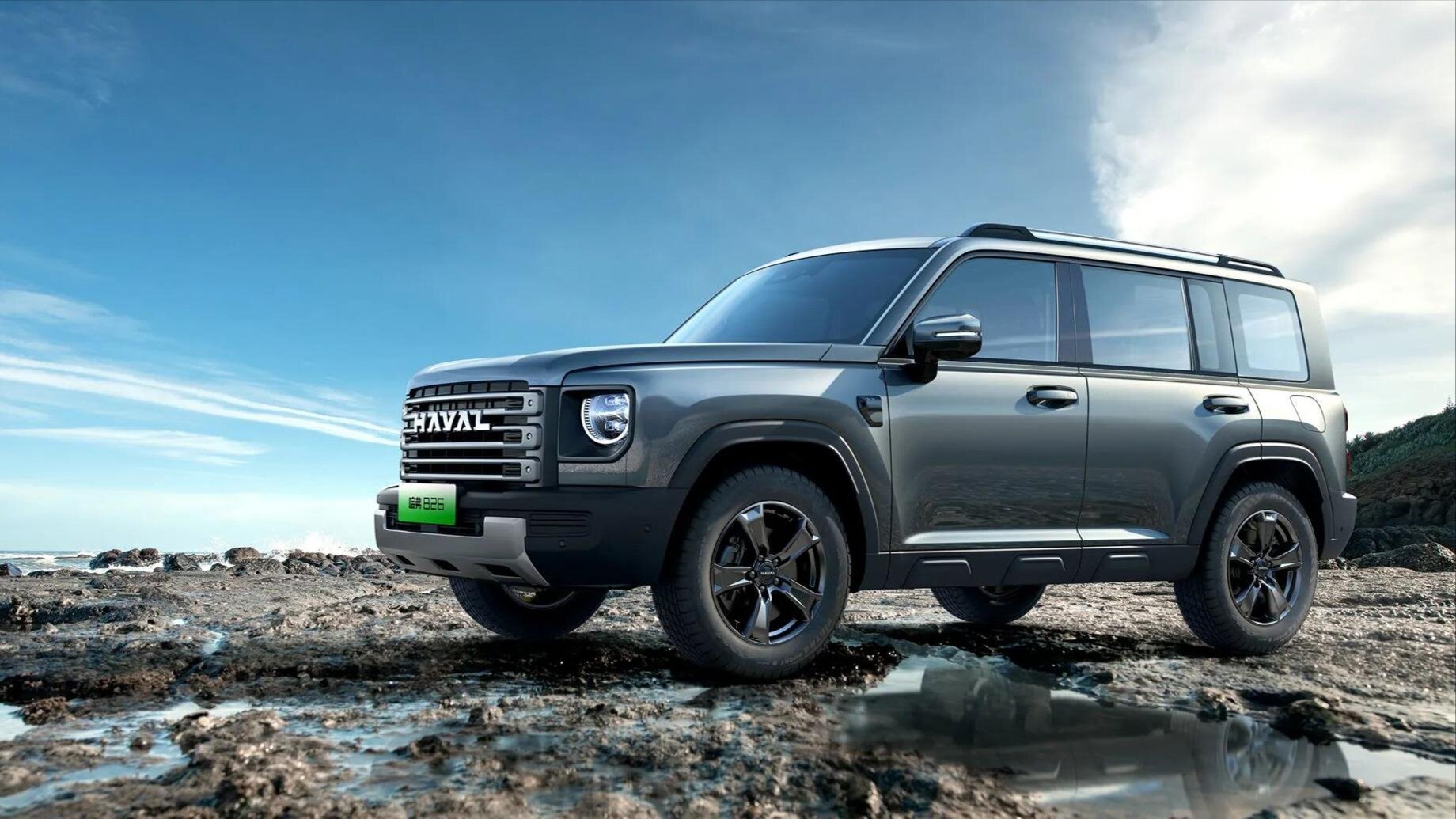 Опубликованы первые официальные фото рамного внедорожника Haval Xianglong