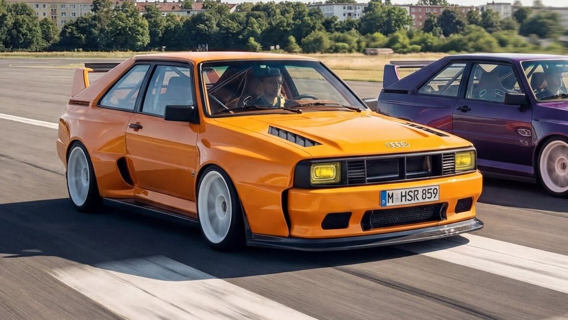 В Германии выпустят 600-сильный спорткар в честь раллийной Audi Quattro из 80-х