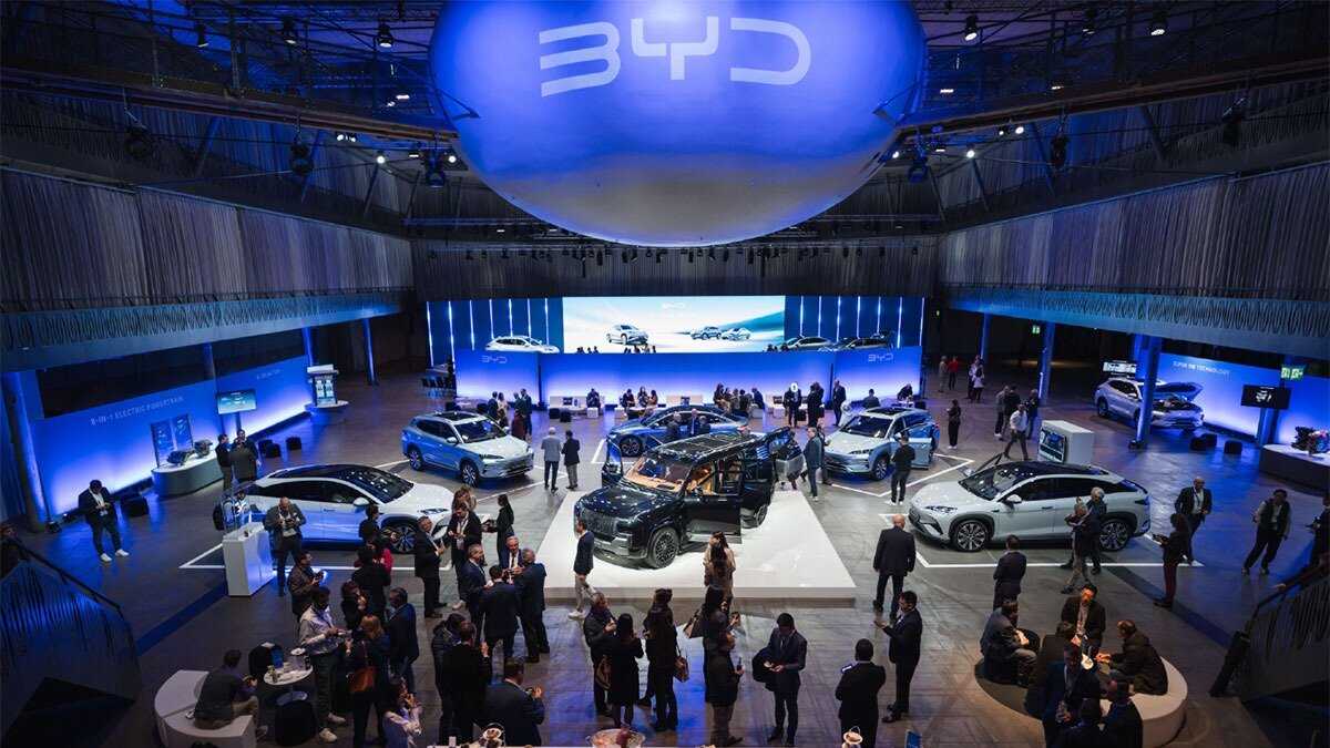 BYD построит в Европе четыре новых завода