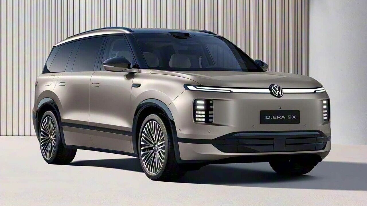 В Россию привезли партию Volkswagen ID.Era 9Х: гибриды появились на Авто.ру