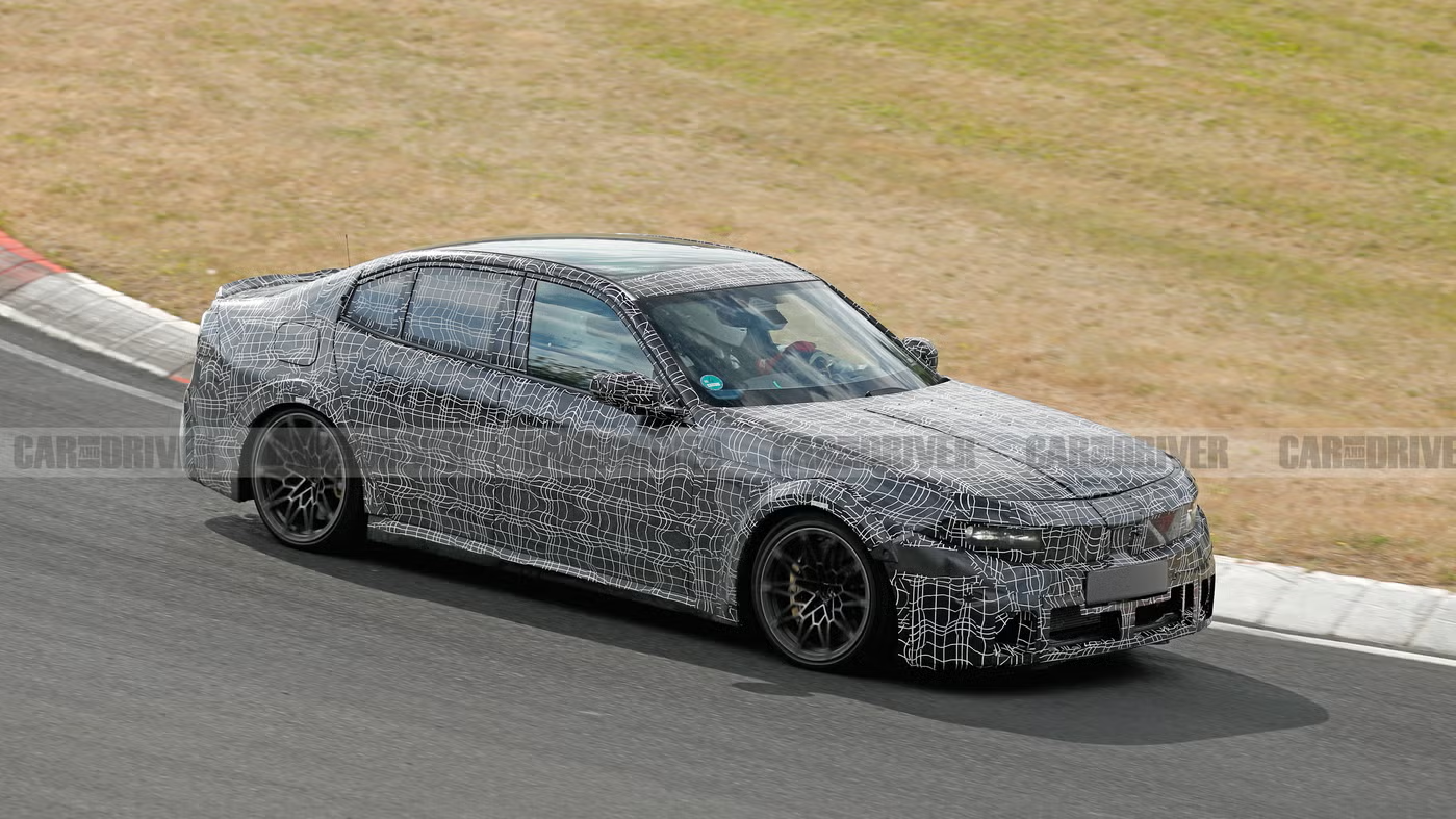 На тестах впервые замечен бензиновый BMW M3 нового поколения