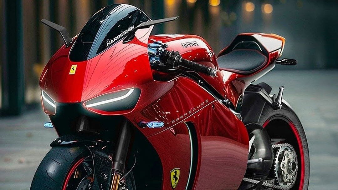 Ferrari потребовала удалить вирусный независимый проект дизайна мотоцикла