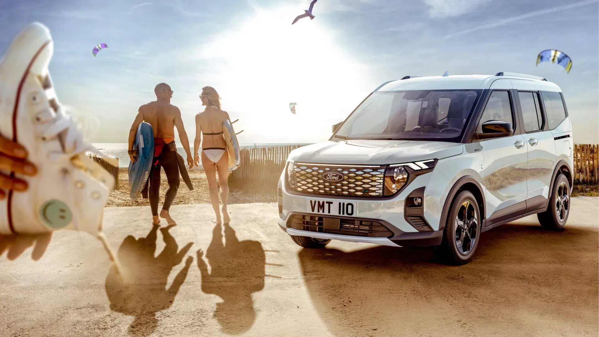 Представлен новый компактвэн Ford Tourneo Courier: теперь и с электромотором