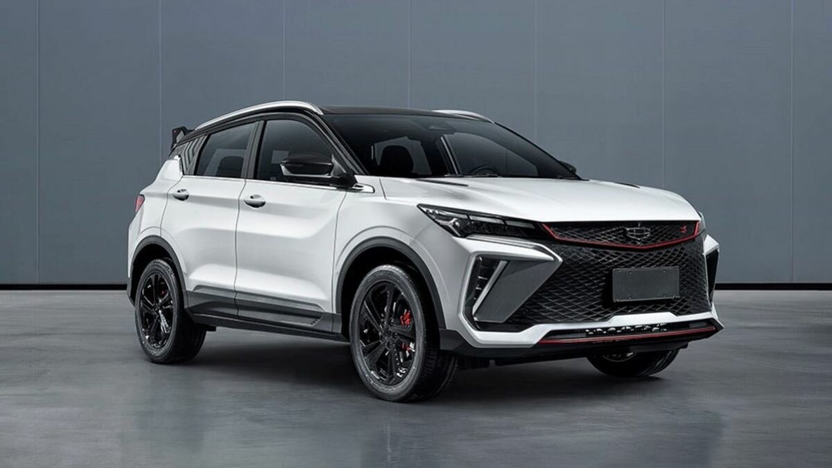 Geely Coolray сильно изменился внешне и получил новый мотор