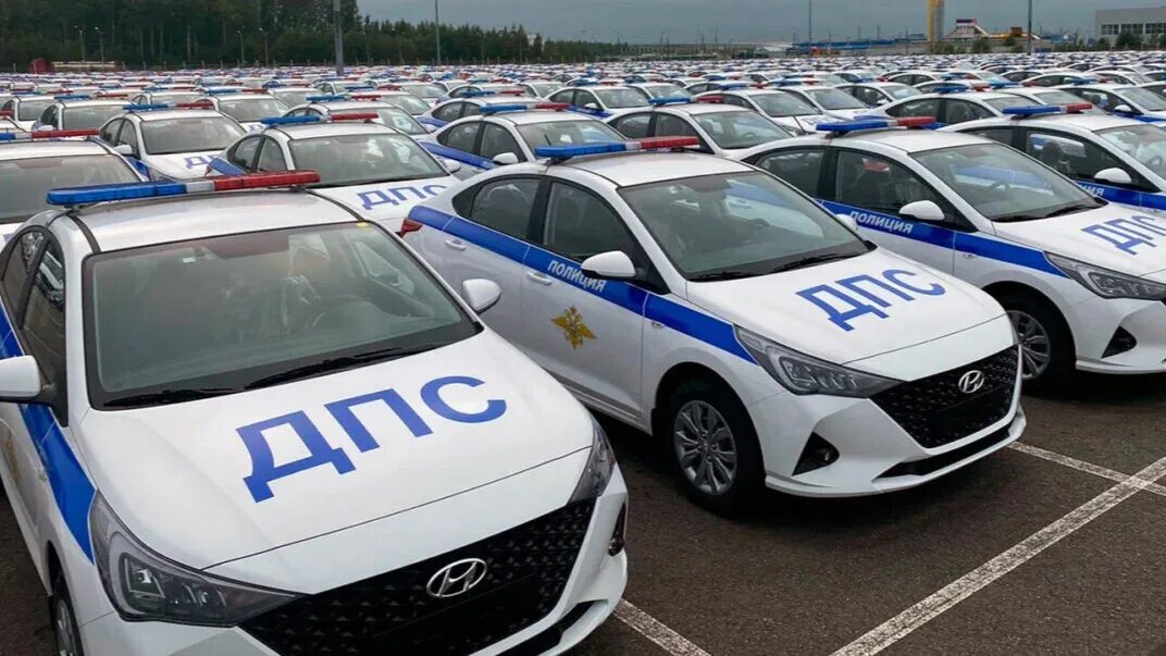 ГИБДД не может найти 2,8 тысячи патрульных автомобилей 