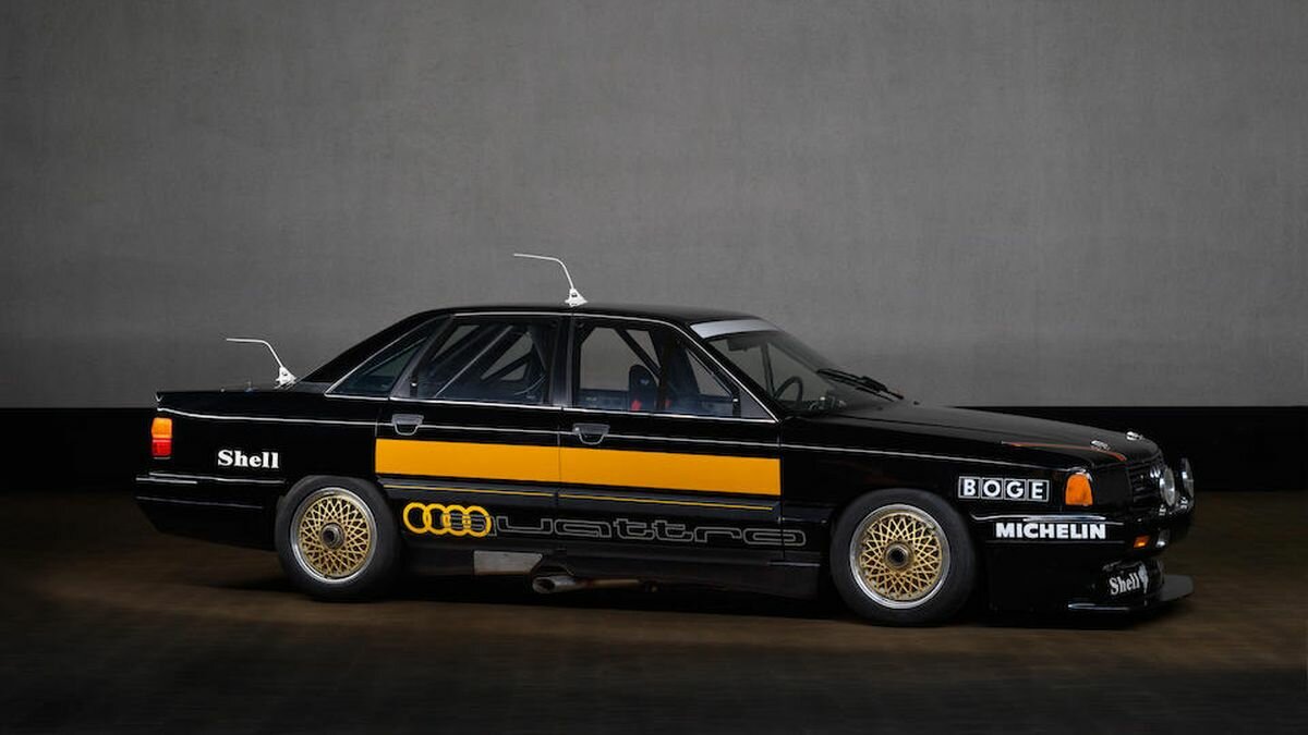 34-летняя Audi 200, созданная для рекордов скорости, ушла с молотка по цене Audi R8
