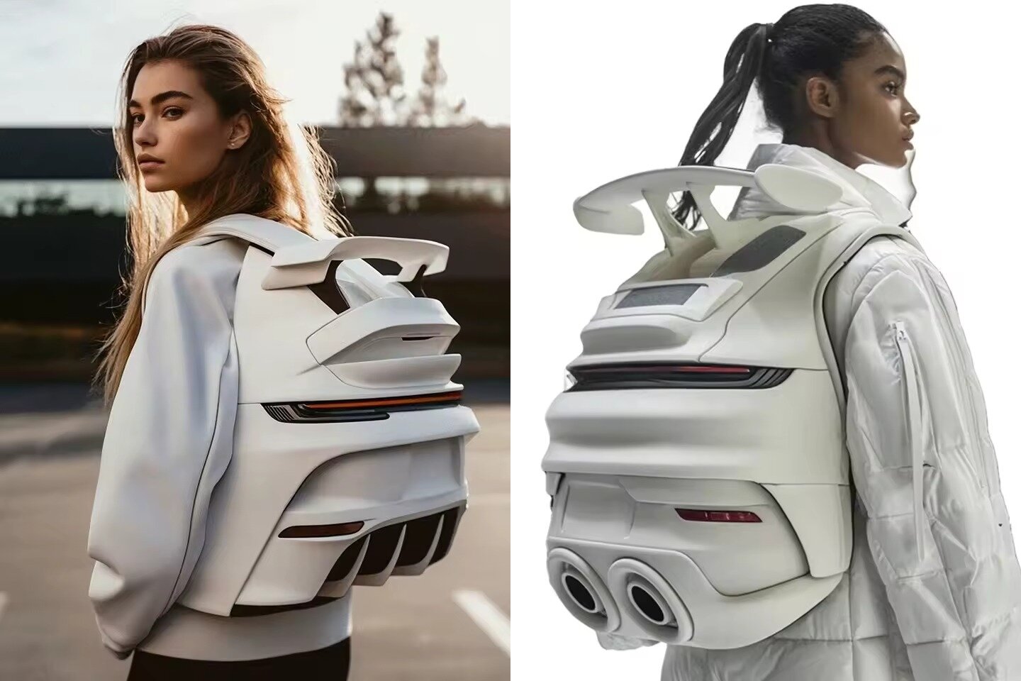 В Китае выпустили рюкзаки в стиле Porsche 911