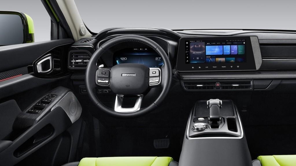 Haval показал салон кроссовера Cool Dog с динамиками в подголовниках
