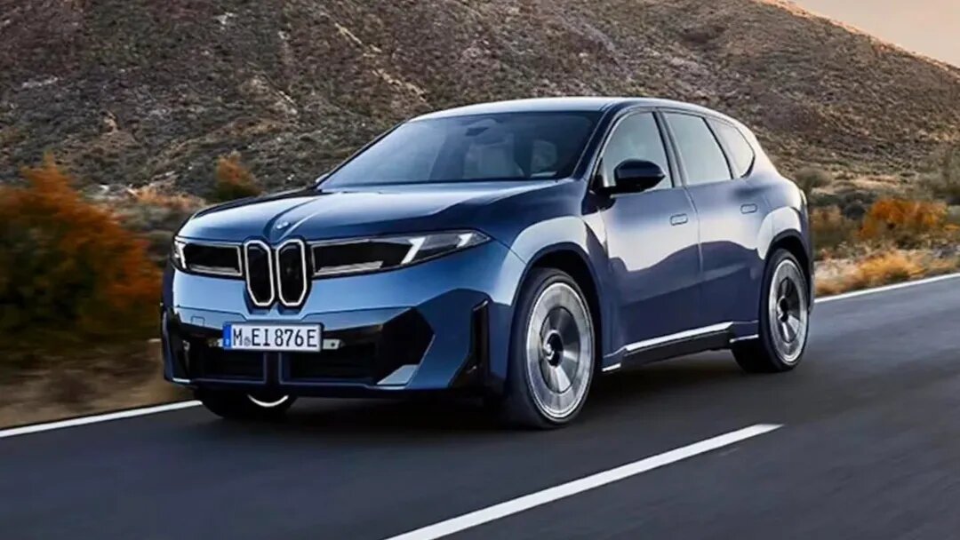 Новый BMW iX3 с узкими «ноздрями» рассекретили до премьеры