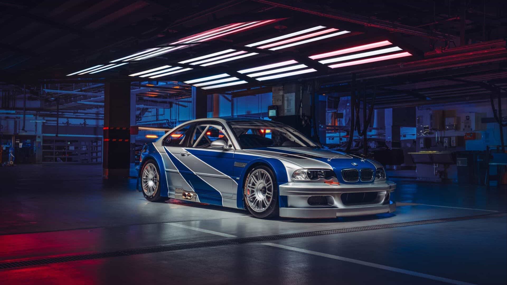 Компания BMW воссоздала культовый спорткар M3 GTR из игры Need For Speed