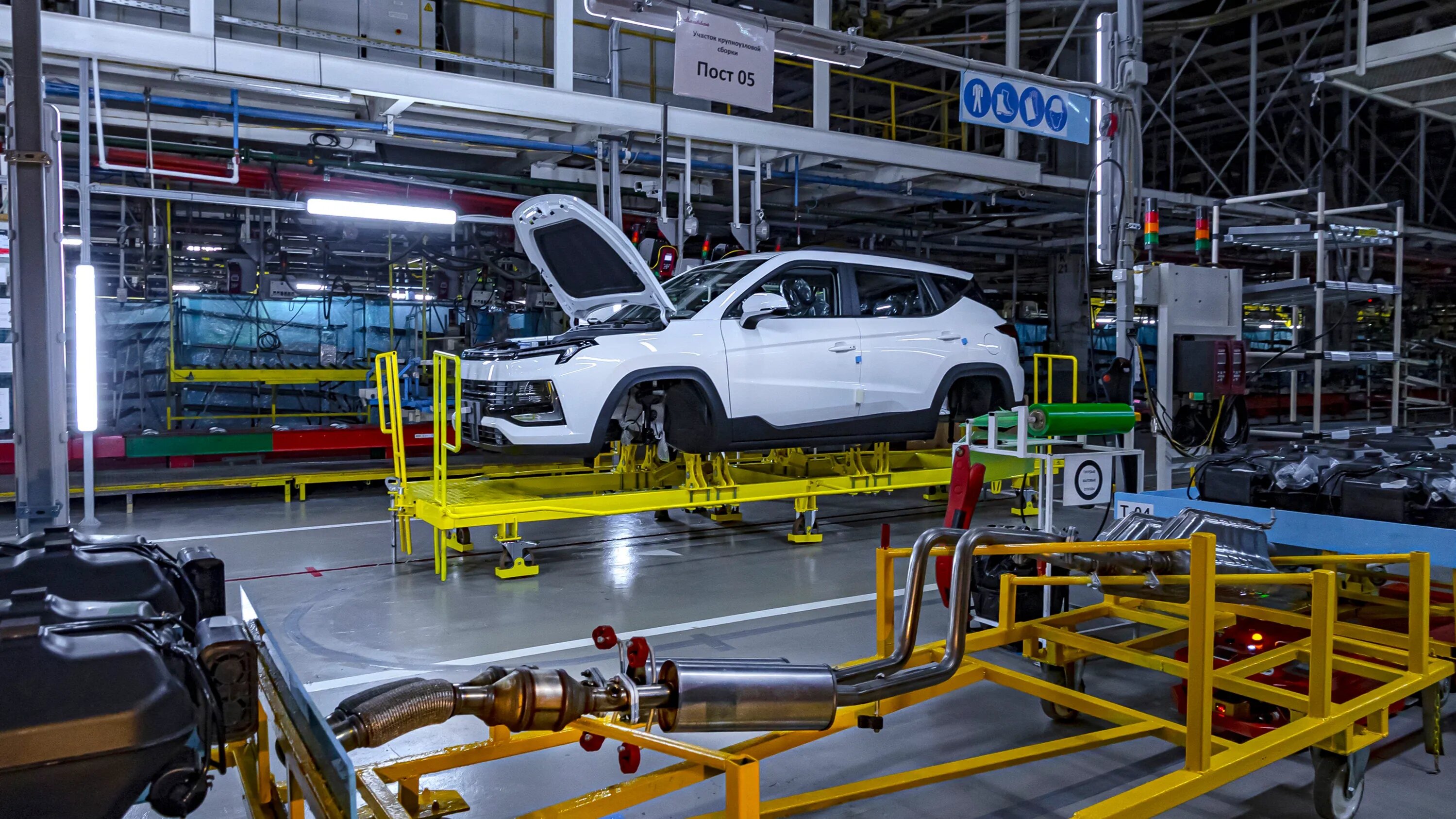 Российскую платформу для электромобилей «Москвич» сделают за два года