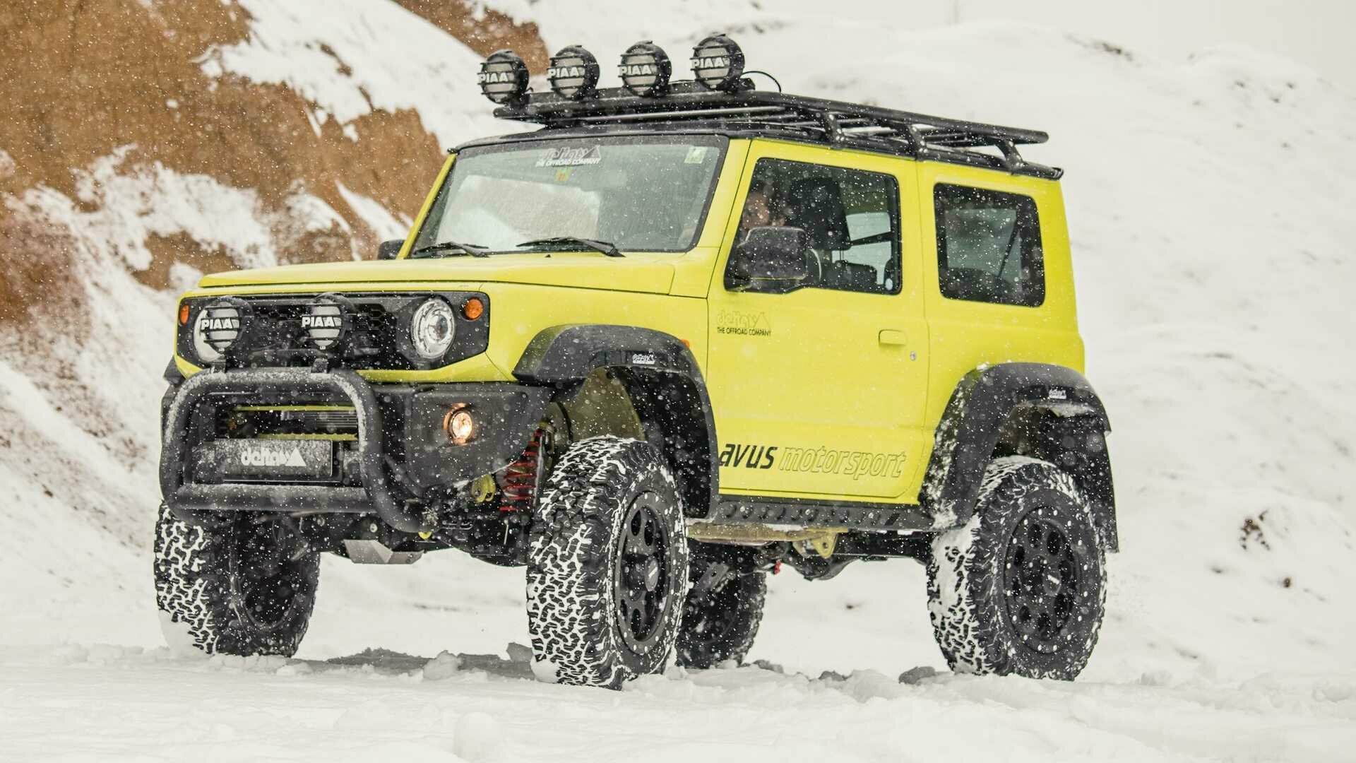 Представлен экстремальный Suzuki Jimny с 400-миллиметровым клиренсом