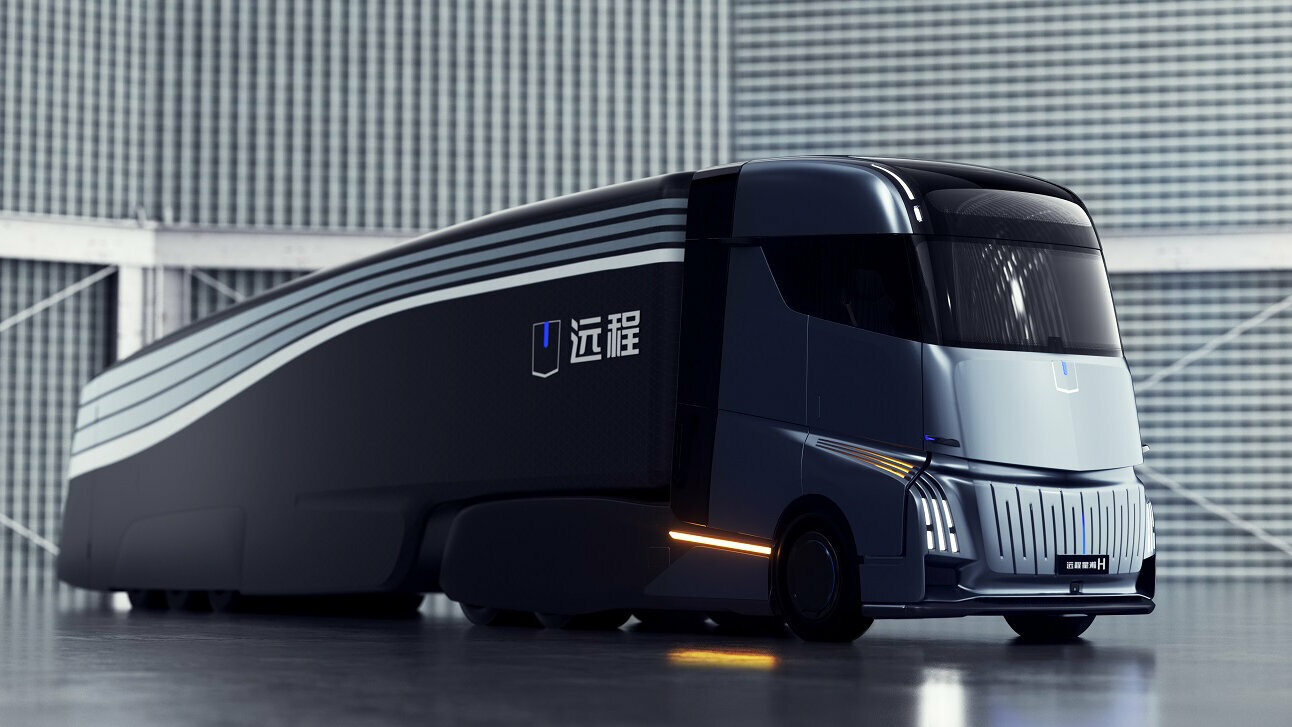Компания Geely показала электрический грузовик — конкурента Tesla Semi