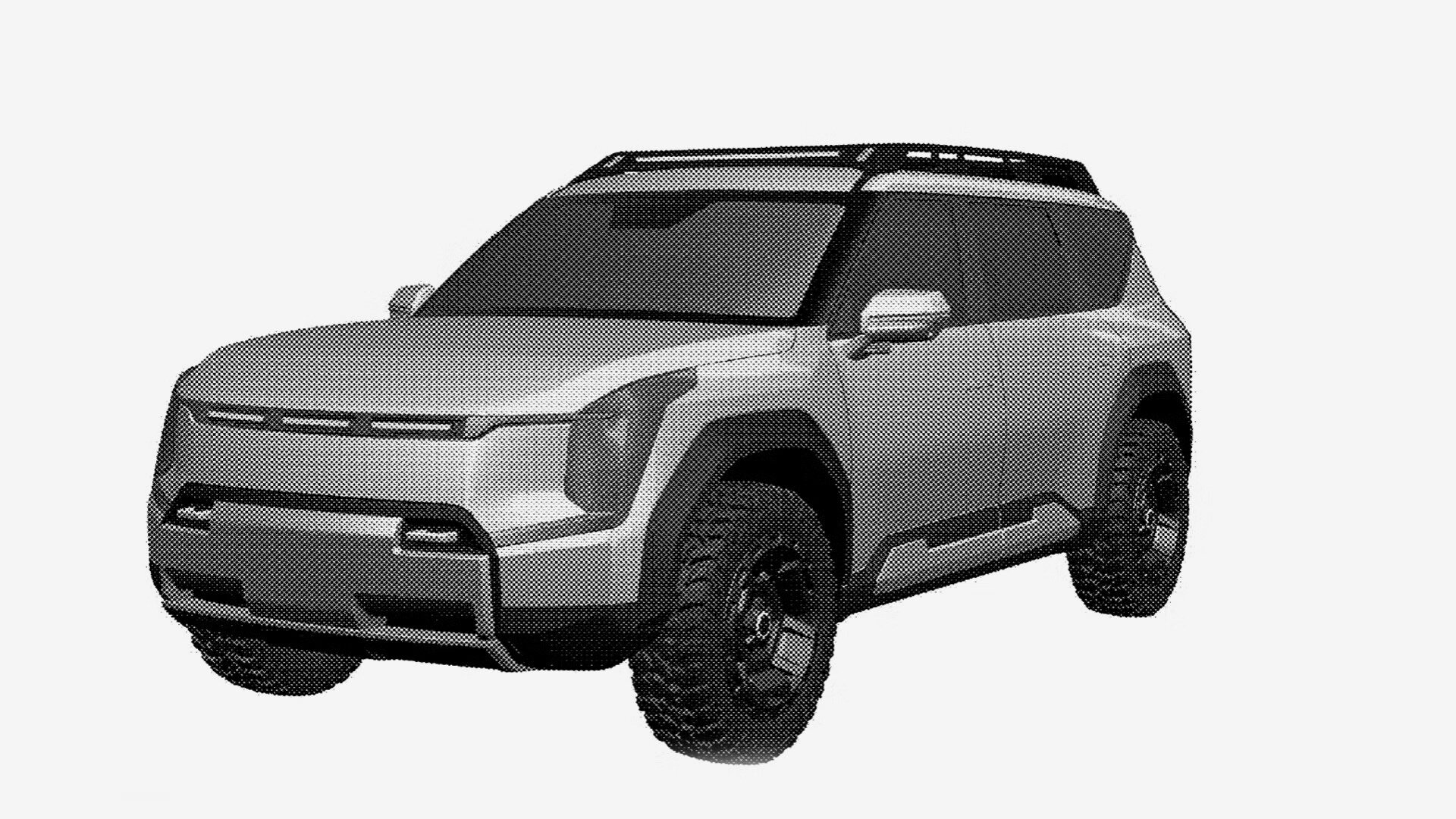 Kia запатентовала особо внедорожную версию большого электрокара EV9 