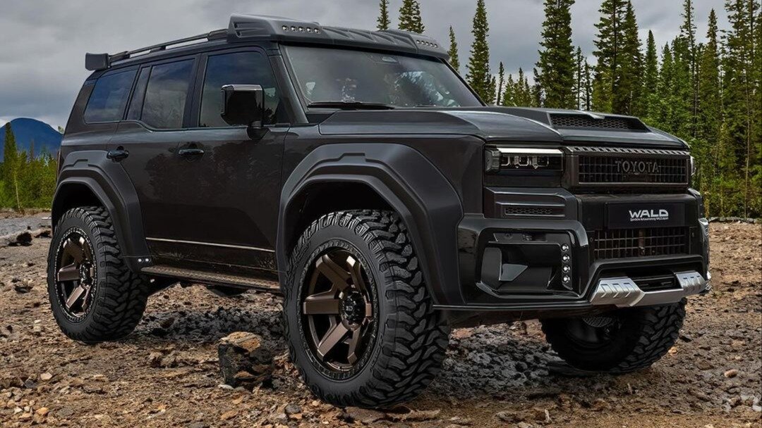 Японцы предложили для Toyota Land Cruiser Prado экстремальный обвес и два варианта подвесок