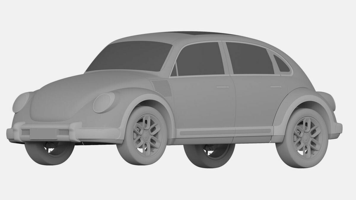 Китайцы запатентовали собственную версию Beetle, насторожившую Volkswagen
