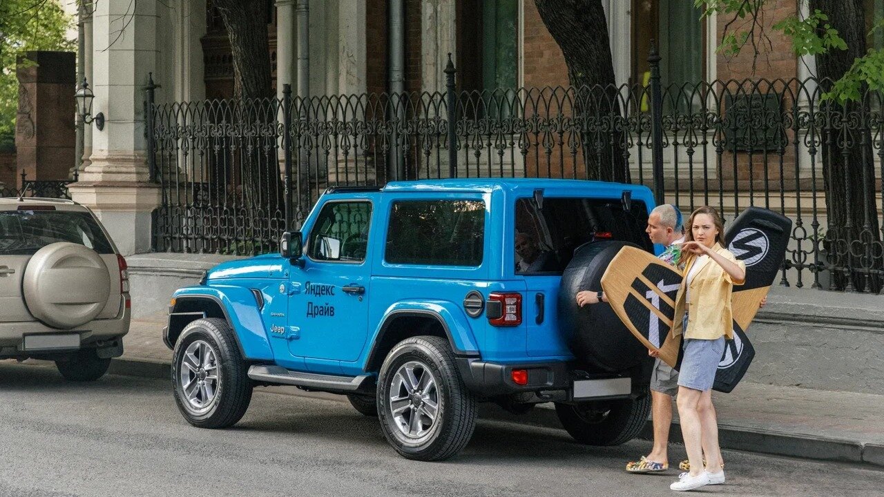 Яндекс.Драйв добавил в городской каршеринг внедорожники Jeep Wrangler