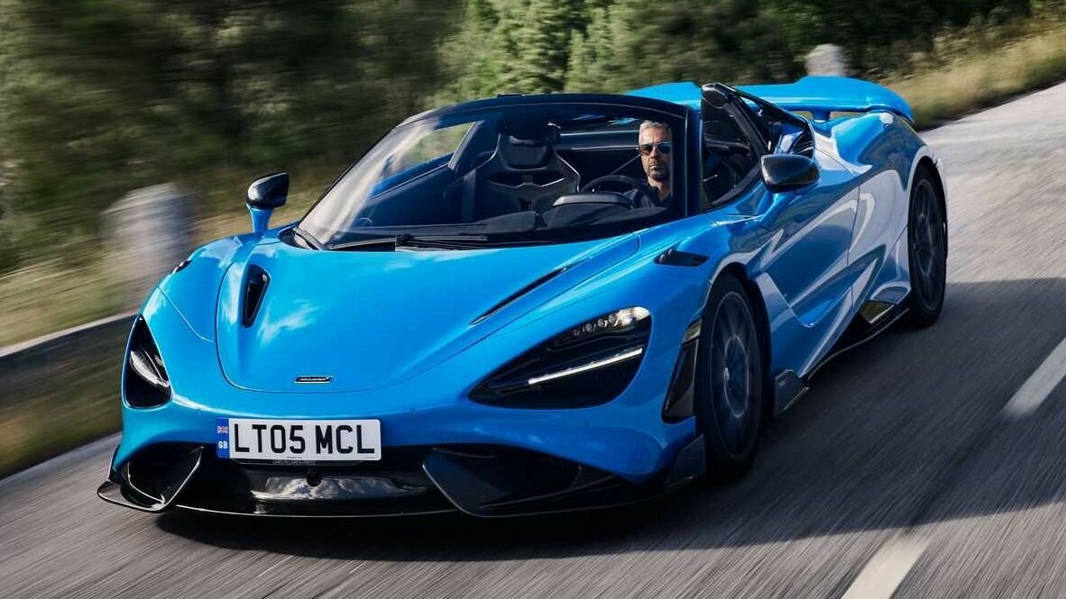 McLaren показал свой самый мощный и очень лёгкий родстер