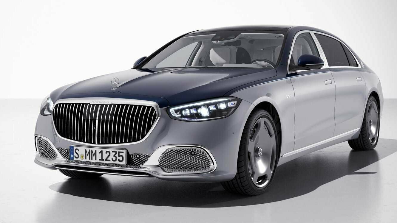 К 100-летию Maybach выпущен лимитированный Mercedes-Benz S-класс — он двухцветный и с V12