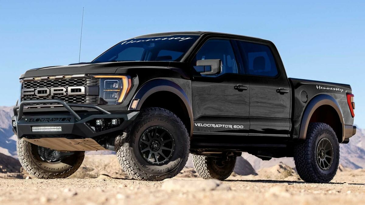 Ателье Hennessey прокачало пикап Ford: теперь он такой же мощный, как Bentley Bentayga