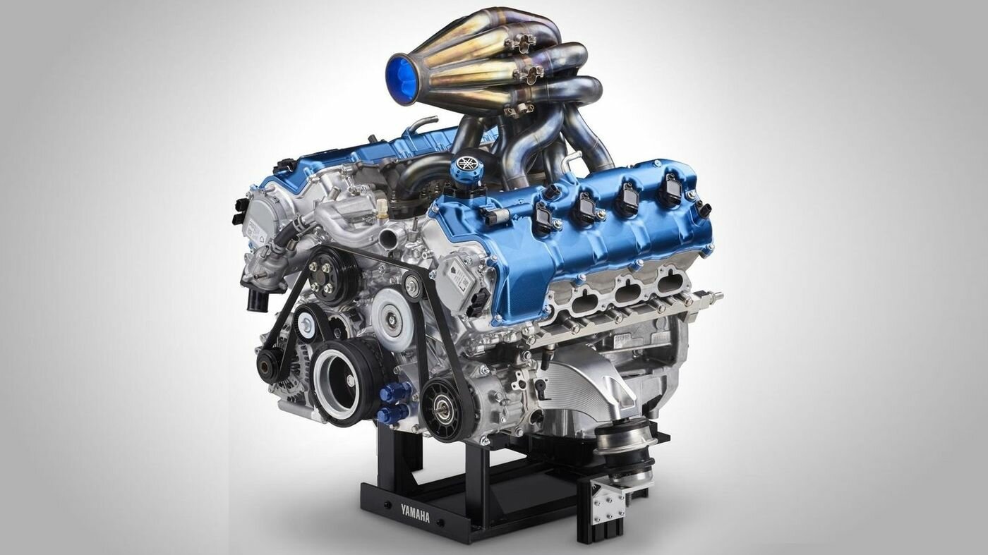Yamaha перевела мотор V8 на водород по заказу Тойоты