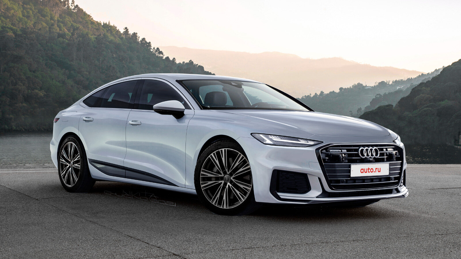Первые изображения футуристичного седана Audi A6 следующего поколения: наша версия