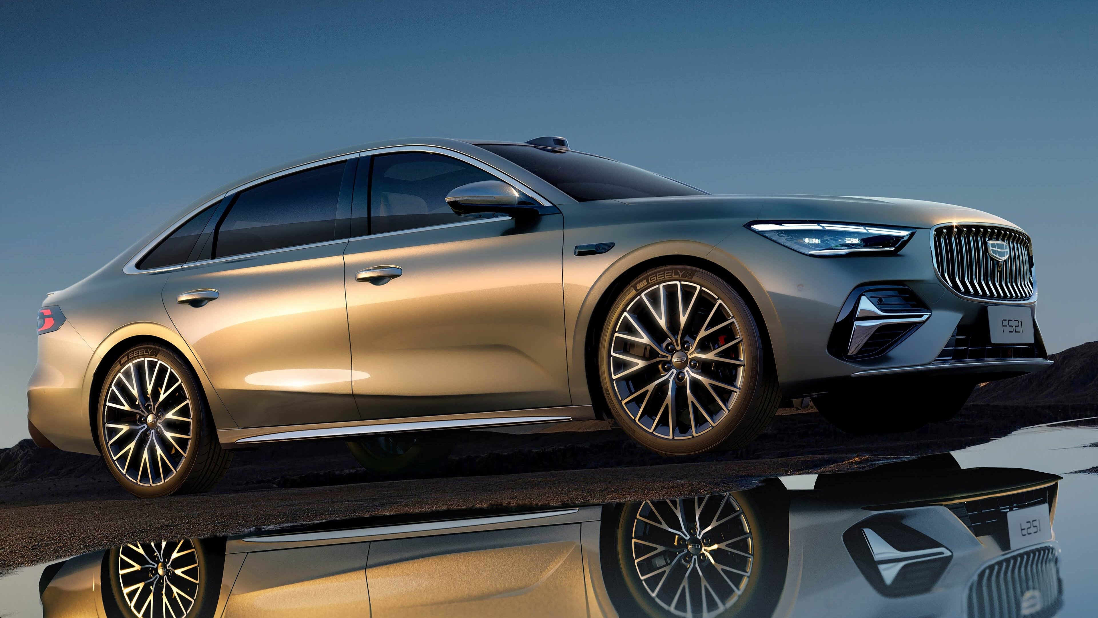 Geely рассекретила новый большой Preface с расходом менее 4 литров